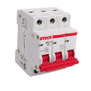 Interruptor Automatico  3x63A Curva C 220V 6KA