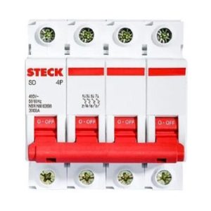 Interruptor Automatico  4x6 AMP. Curva C  6KA