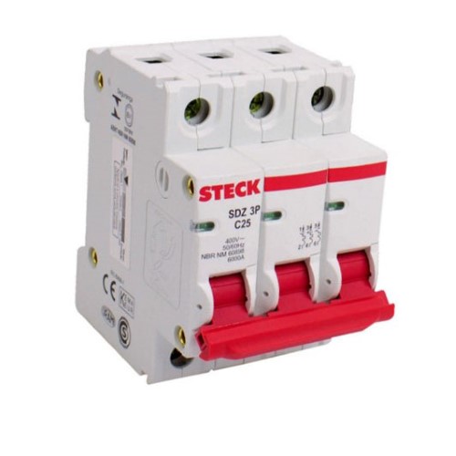 Interruptor Automatico 3x16A Curva C 230V 10KA
