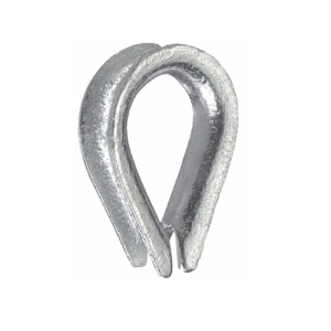 Guardacabo AC Galv. P/Tirante 3/8 DMAD-0140